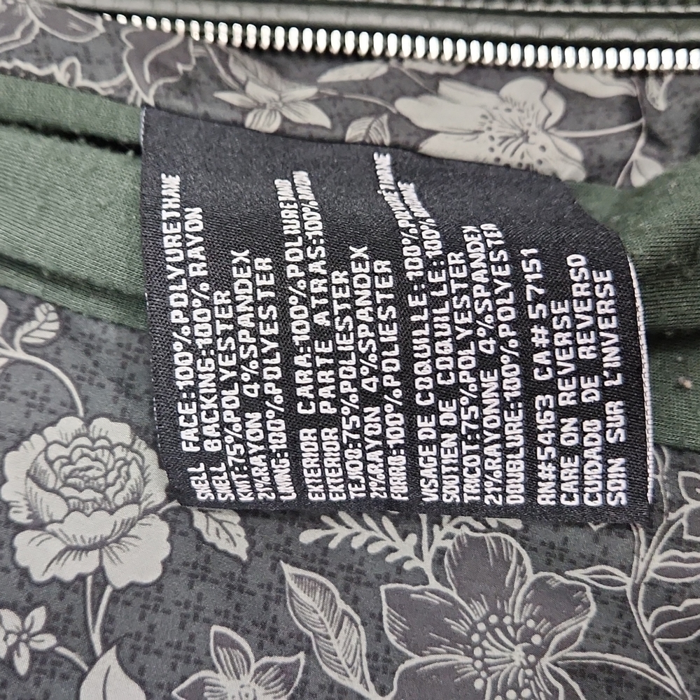 Guess Green Moto Jacket - Picture 12 of 13